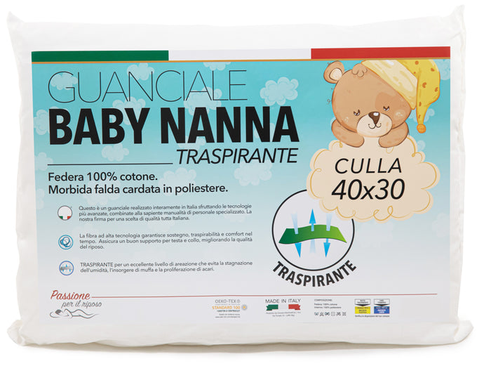 Cuscino Culla Neonato 40x30 BabyTools