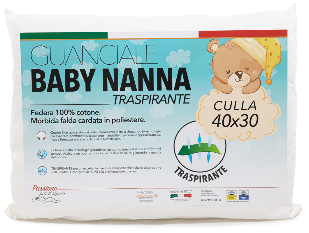 Cuscino Culla Neonato 40x30 BabyTools